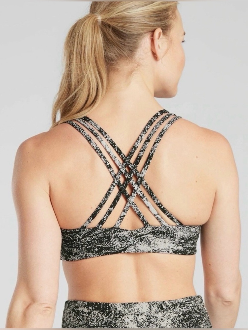 Athleta Hyper Focus Printed Bra, size S, like new!